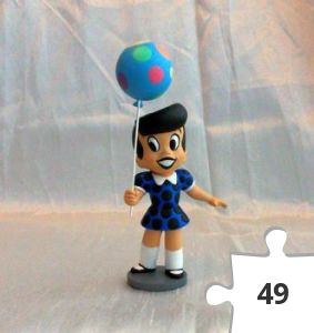 Jigsaw puzzle - Little Dot Teeny Weeny Mini-maquette, 2003 convention exclusive blue dress variant