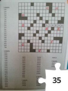 Jigsaw puzzle - puzzle in a puzzle