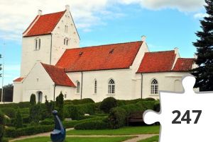 Jigsaw puzzle - Vallekilde Kirke