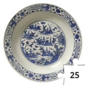 Jigsaw puzzle - Prato Porcelana Chinesa