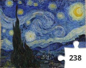 Jigsaw puzzle - The Starry Night
