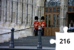 Jigsaw puzzle - At the Natural History Museum