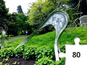 Jigsaw puzzle - Irland, Dublin, botanisk have maj 2018