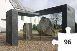 Jigsaw puzzle - Jellingstenene