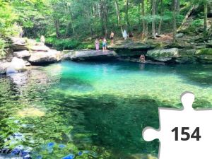 Jigsaw puzzle - The Peekamoose Blue Hole