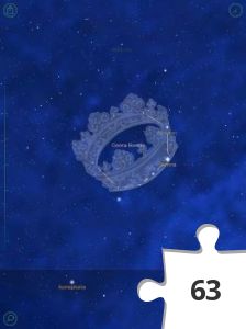 Jigsaw puzzle - Corona Borealis med Gemma