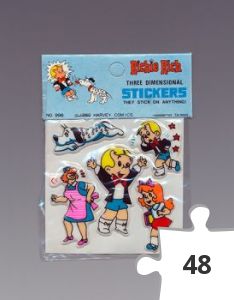 Jigsaw puzzle - Richie Rich Three Dimensional Stickers