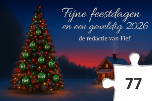 Jigsaw puzzle - Fief kerstpuzzel