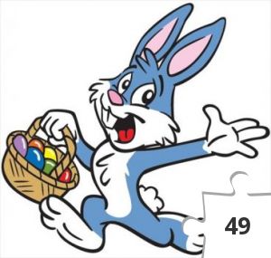 Jigsaw puzzle - Nr.31 Påskenøtt