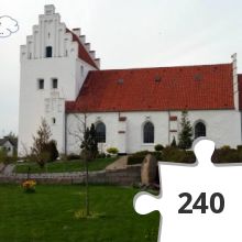 Jigsaw puzzle - Jordløse Kirke