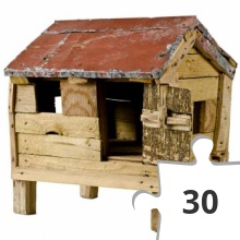 Jigsaw puzzle - Luis Rivera Pagán - Casita de Campo