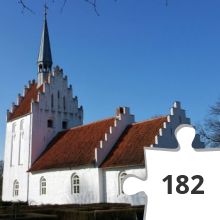 Jigsaw puzzle - Sandager Kirke