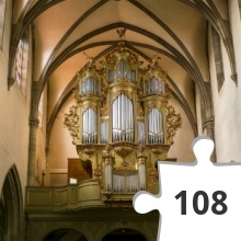 Jigsaw puzzle - Pipe organ in Alsace
