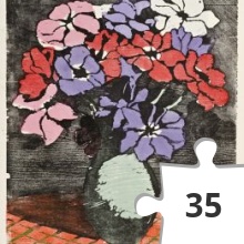 Jigsaw puzzle - Emilio Sánchez - Anemonias