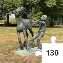 Jigsaw puzzle - Puzzels door Gemert #3 - Jongen met paard