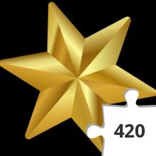 Jigsaw puzzle - Christmas-star-clip-art-biezumd