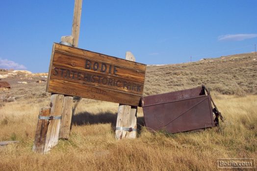 puzzle - Bodie State Historic Park sign